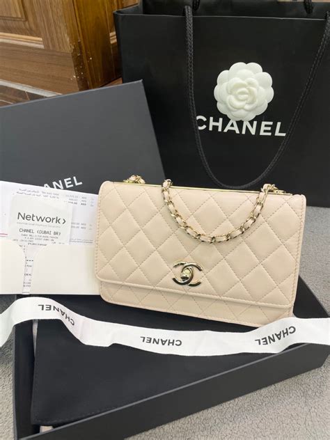 how much does a chanel wallet on a chain cost|Chanel wallet on chain trendy.